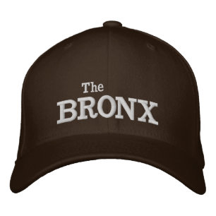 "BRONX" Flexfit Wool Cap Embroized Hat Broderad Keps