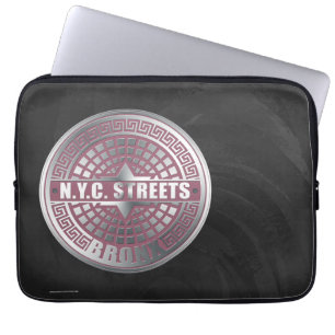 Bronx för täckblad i Manhål Laptop Sleeve