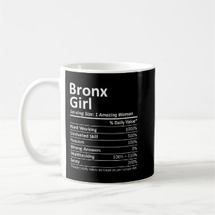 BRONX GIRL NY NEW YORK Funny City Home Roots USA G Kaffemugg
