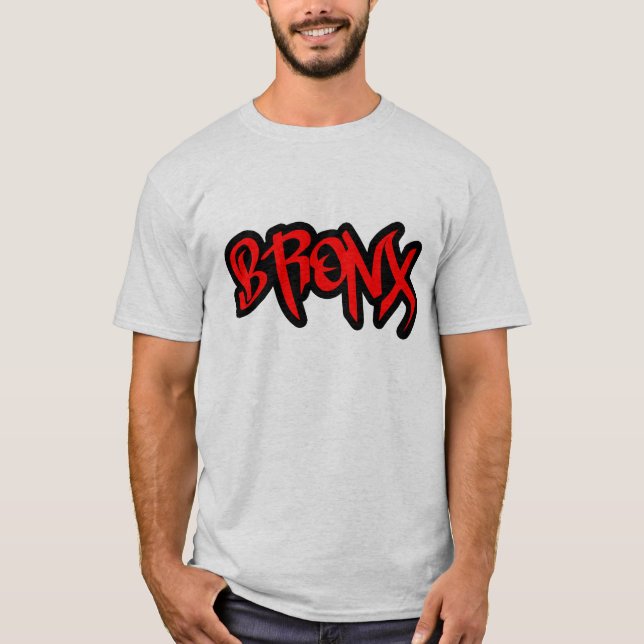 Bronx grafitti tee shirt (Framsida)