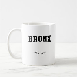 Bronx New York Black Coffee Mugg
