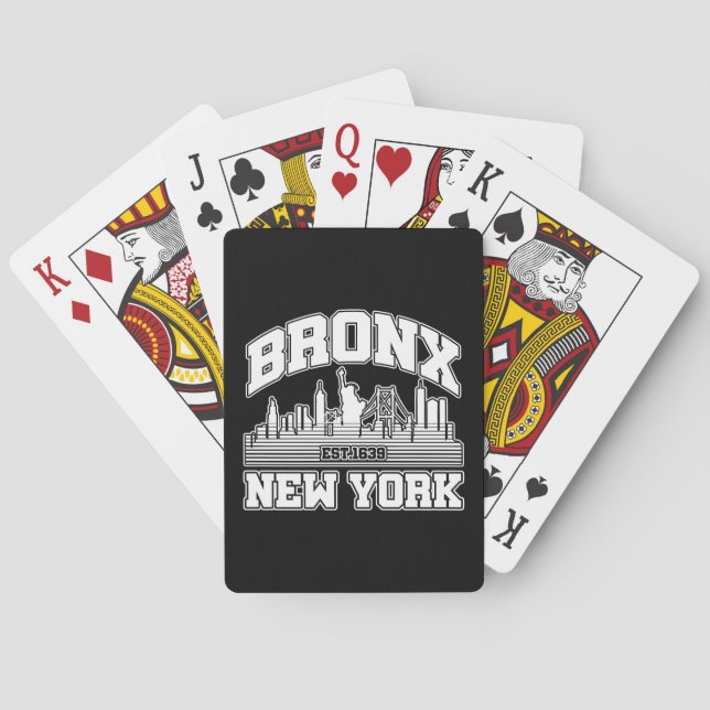 Bronx,New York Casinokort (Baksidan)
