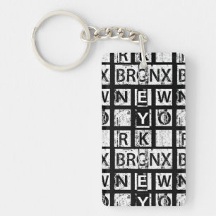 Bronx New York Grungetypografi