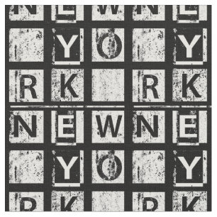 Bronx New York   Grungetypografi Tyg