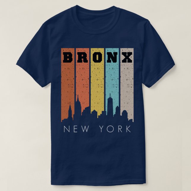 Bronx New York NY T Shirt (Design framsida)