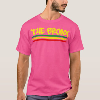 Bronx New York Rasta Reggae Graffiti Hip hop T Shirt