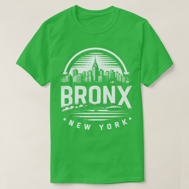 Bronx New York Retro T Shirt (Design framsida)