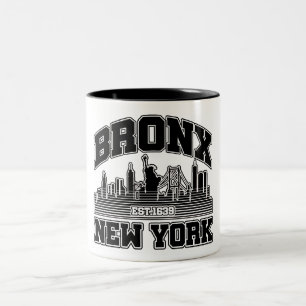 Bronx,New York Två-Tonad Mugg