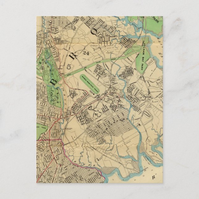 Bronx, New York Vykort (Framsida)