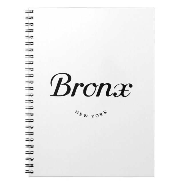 Bronx NY Anteckningsbok (Framsidan)