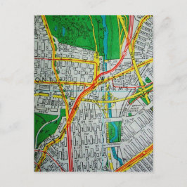 Bronx, NY Vintage Karta Vykort