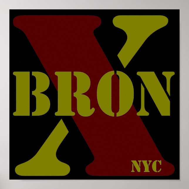 BronX NYC-Poster Poster (Framsidan)