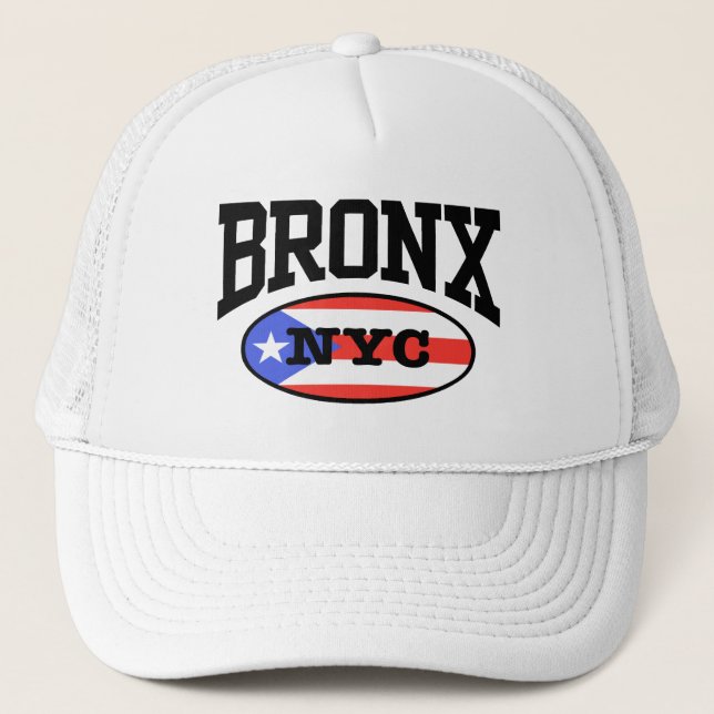 Bronx Puerto Rican Truckerkeps (Framsida)