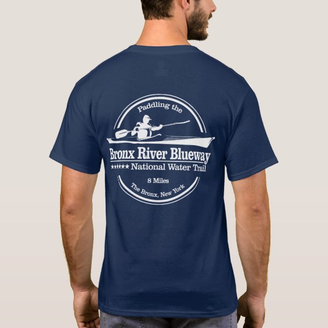 Bronx River Blueway (SK) T Shirt (Baksida)