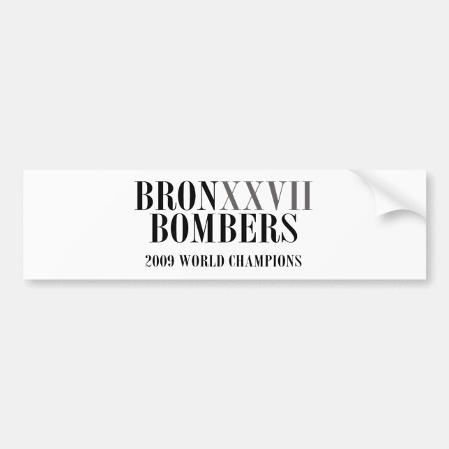bronxxvIIbombers_ROMAN Bildekal (Framsidan)