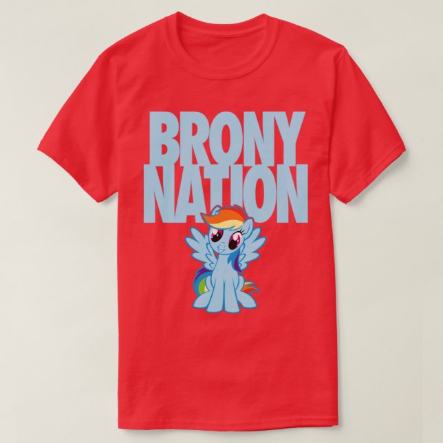 BRONY NATION T SHIRT (Design framsida)