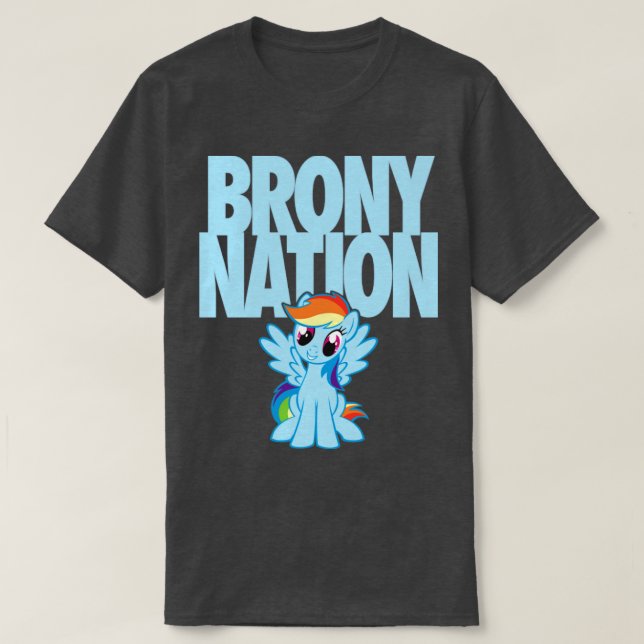 BRONY NATION T SHIRT (Design framsida)