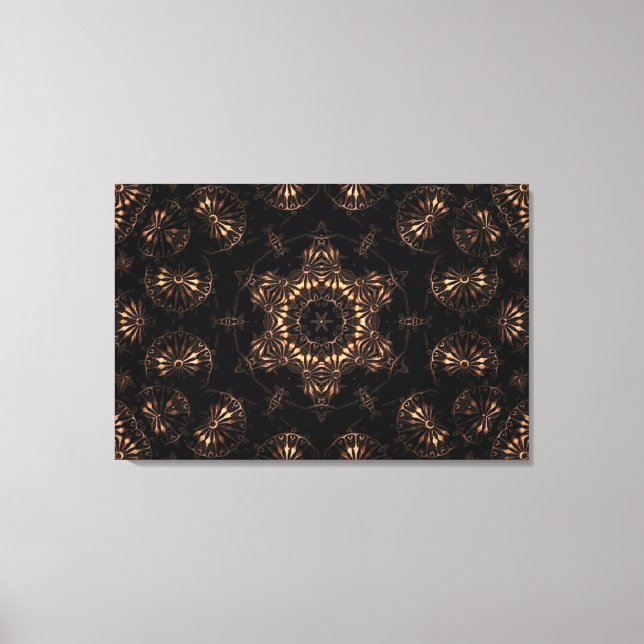 Bronze Age Mandala Canvastryck (Framsida)