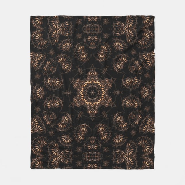 Bronze Age Mandala Fleecefilt (Framsidan)