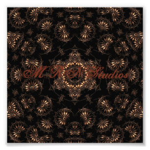 Bronze Age Mandala Fototryck