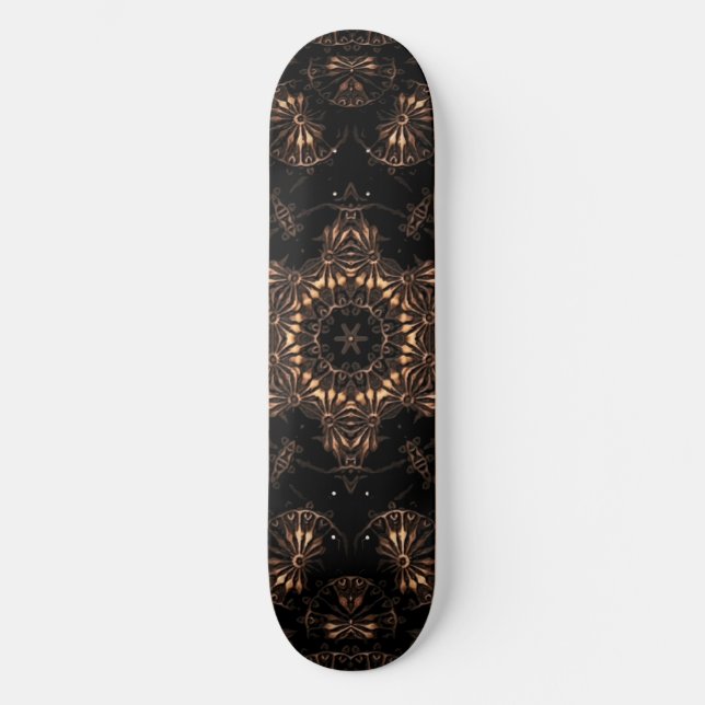 Bronze Age Mandala Mini Skateboard Bräda 18,5 Cm (Framsida)