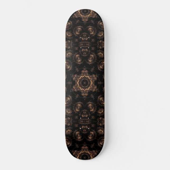 Bronze Age Mandala Mini Skateboard Bräda 18,5 Cm (Framsida)