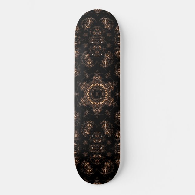 Bronze Age Mandala Mini Skateboard Bräda 18,5 Cm (Framsida)