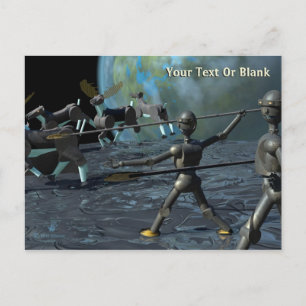 Bronze Age Robots Vykort