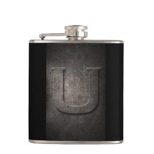 Bronze Black Metall U Monogram-kolv Fickplunta