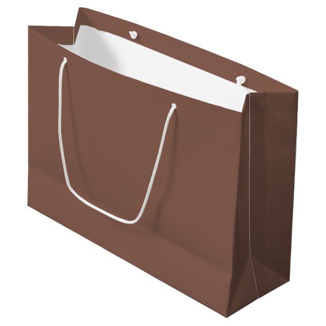 Bronze Brown Solid Färg (Framsidan Vinklad)