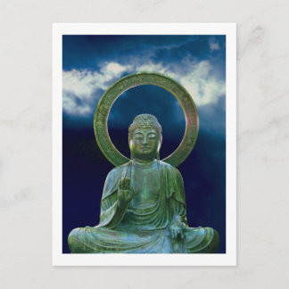 Bronze Buddha-fotovykort Vykort