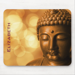 Bronze Buddha Statue Personlig Musmatta