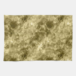 Bronze Crumged Struktur Kökshandduk