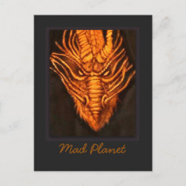 Bronze Dragon Head Vykort