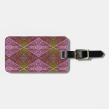 Bronze & Grönt Löv Ikat 20