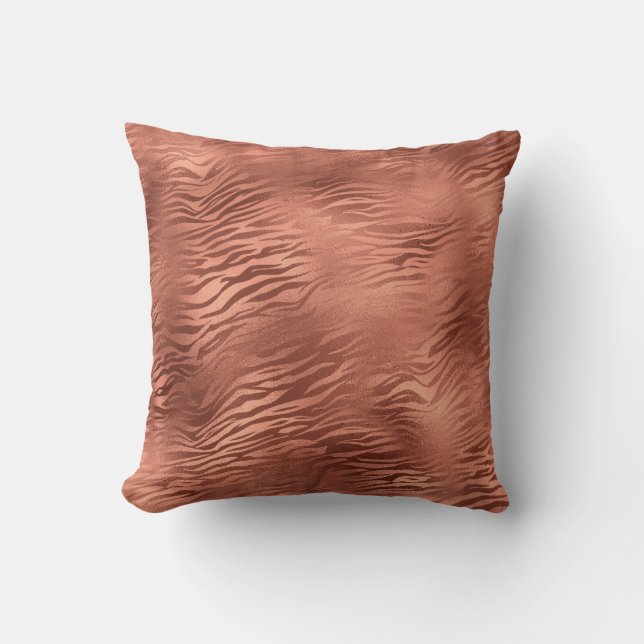 Bronze/Guld Shimmer Decorative Pillow Kudde (Framsida)