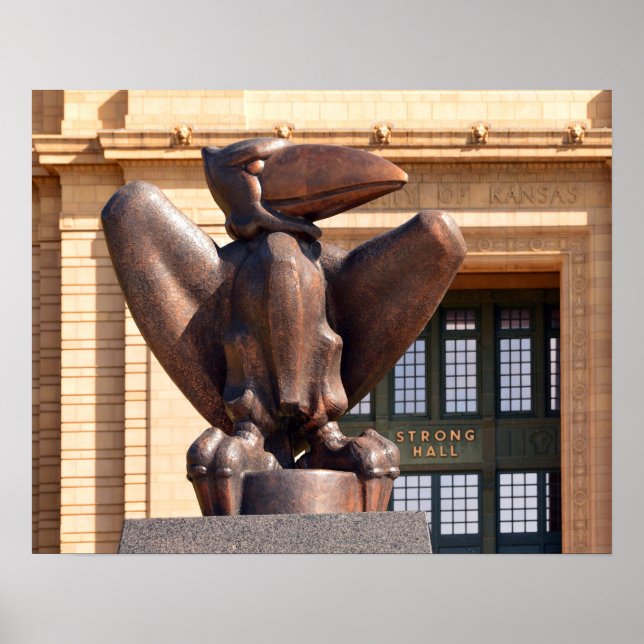 Bronze Jayhawk Poster (Framsidan)