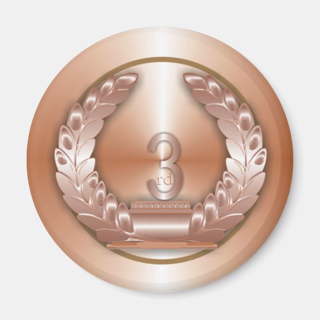 Bronze Medal Magnet (Framsidan)