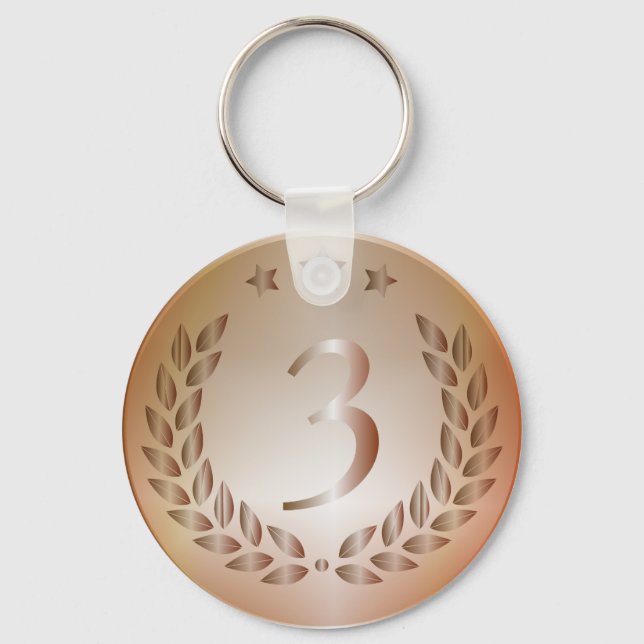 Bronze medalj nyckelring (Framsida)
