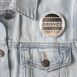 Bronze medalj, vinnare av tredje ställe knapp