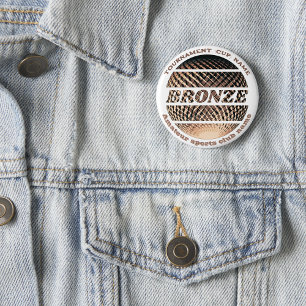 Bronze medalj, vinnare av tredje ställe knapp