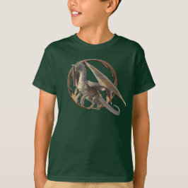 Bronze Metallic Dragon T Shirt