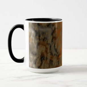 Bronze och kopparmarmor, Abstrakt Mugg
