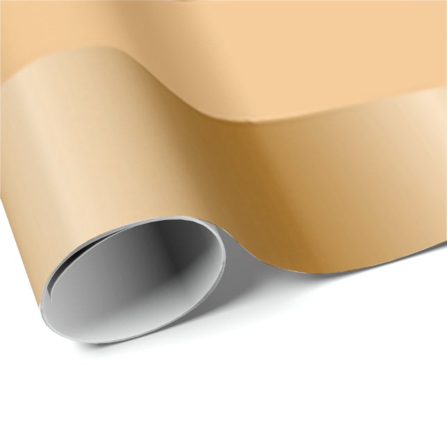 Bronze-övertoningen rand mönster presentpapper (Rullad Hörn)