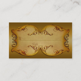 Bronze Scrollss Placera kort