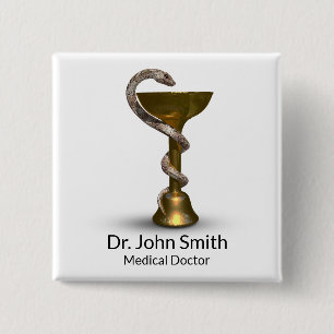 Bronze Snake Medical Bowl Hygieia White Caduceus Knapp