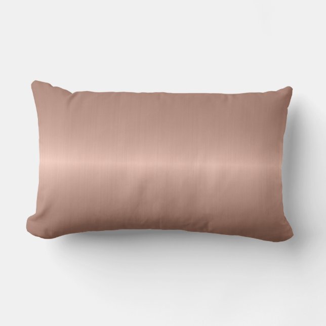 Bronze Stainless Steel Metall Lumbarkudde (Framsida)