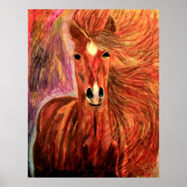 BRONZE STAR HORSE BY DEBBIE DAVIDSOHN POSTER GIFT (Framsidan)