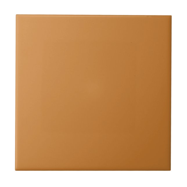 Bronze Tan Brown Solid Färg Tile Kakelplatta (Framsidan)