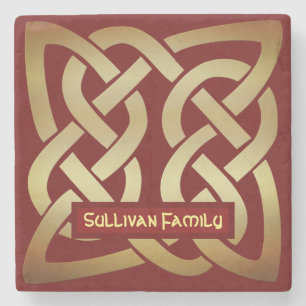 Bronze Tone Celtic Knot Stenunderlägg